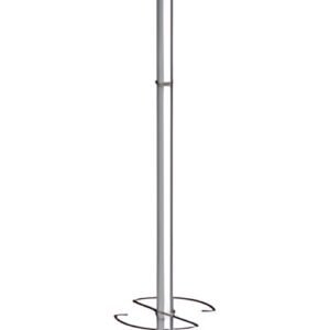 ALBA Portemanteau "VIENA", (H)1.770 mm, gris argenté