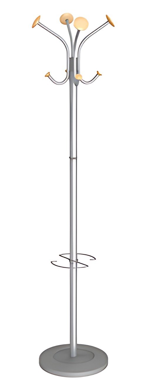 ALBA Portemanteau "VIENA", (H)1.770 mm, gris argenté
