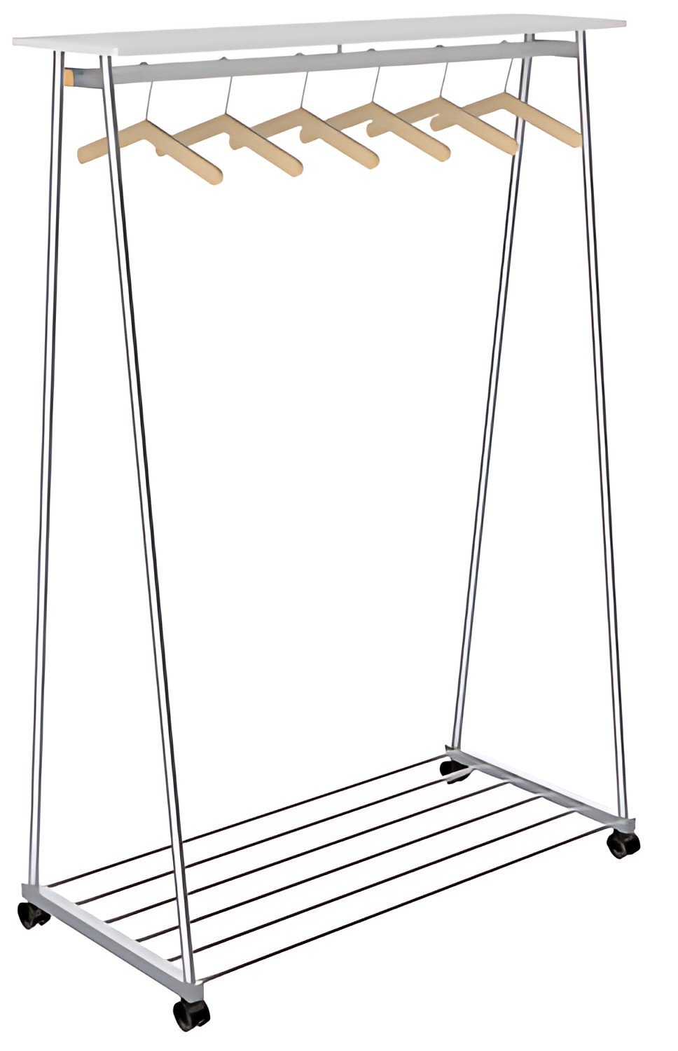 ALBA Portemanteau - vestiaire "OSLO", (H)1.780 mm, gris