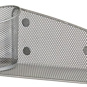 ALBA Support pour accessoires "MESHTAB", gris métal