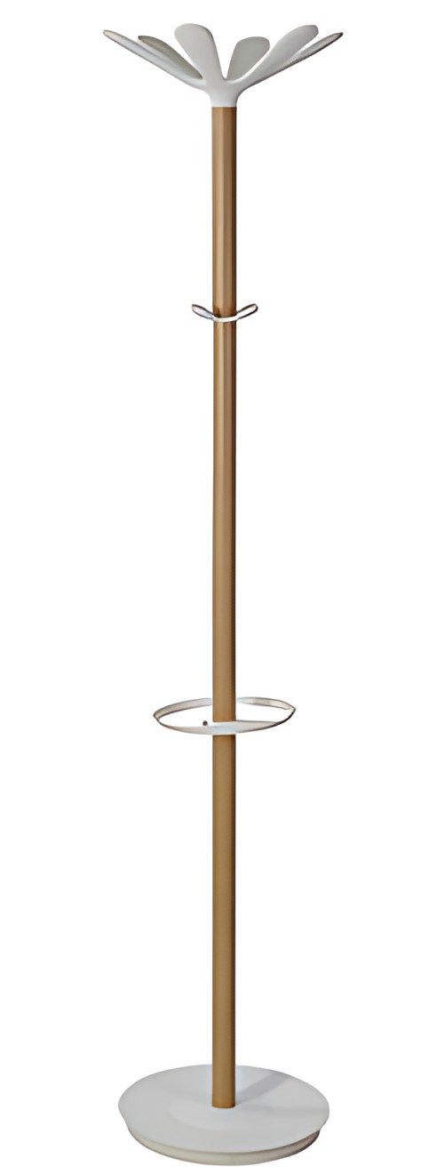 ALBA Portemanteau "NAHOW", hauteur: 1.750 mm, hêtre / blanc