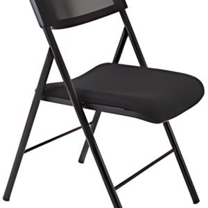 ALBA Chaise pliante DIVANO, noir