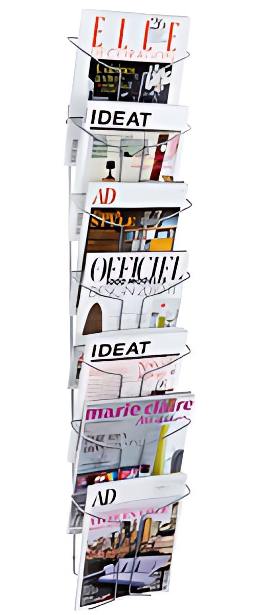 ALBA Porte-brochures mural "DDFIL7M", 7 compartiments