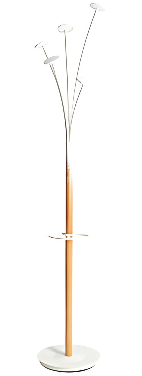ALBA Portemanteau "FESTIVAL", hauteur: 1.870 mm, hêtre/blanc
