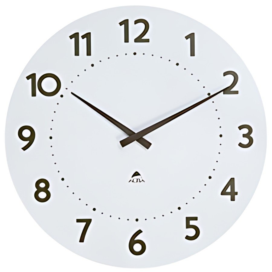 ALBA Horloge murale "HORMILENA 55", montre à quartz, blanc