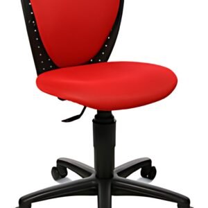 Topstar Fauteuil pivotant pour enfant "HIGH S'COOL", rouge