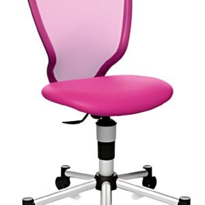 Topstar Siège de bureau pour enfant "TITAN JUNIOR", rose/