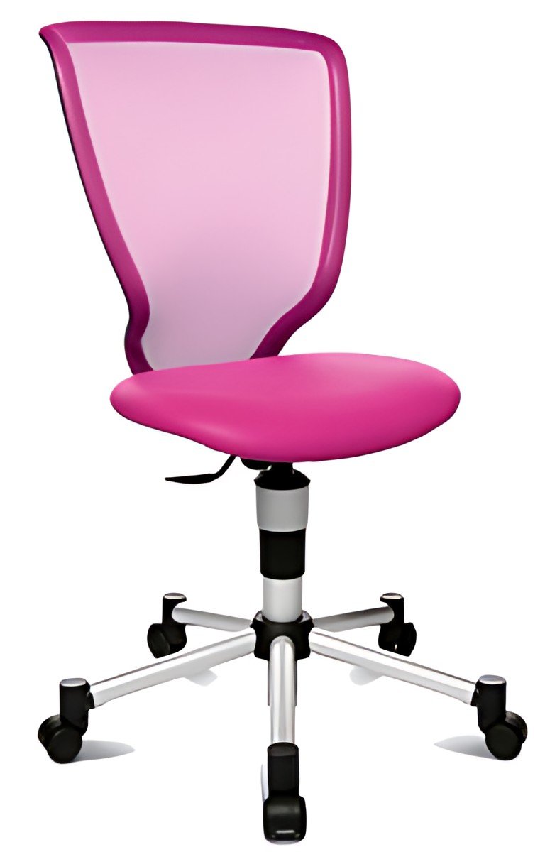 Topstar Siège de bureau pour enfant "TITAN JUNIOR", rose/