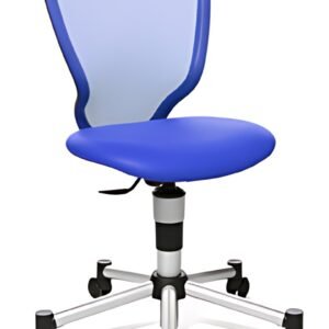 Topstar Siège de bureau pour enfant "TITAN JUNIOR", bleu roi