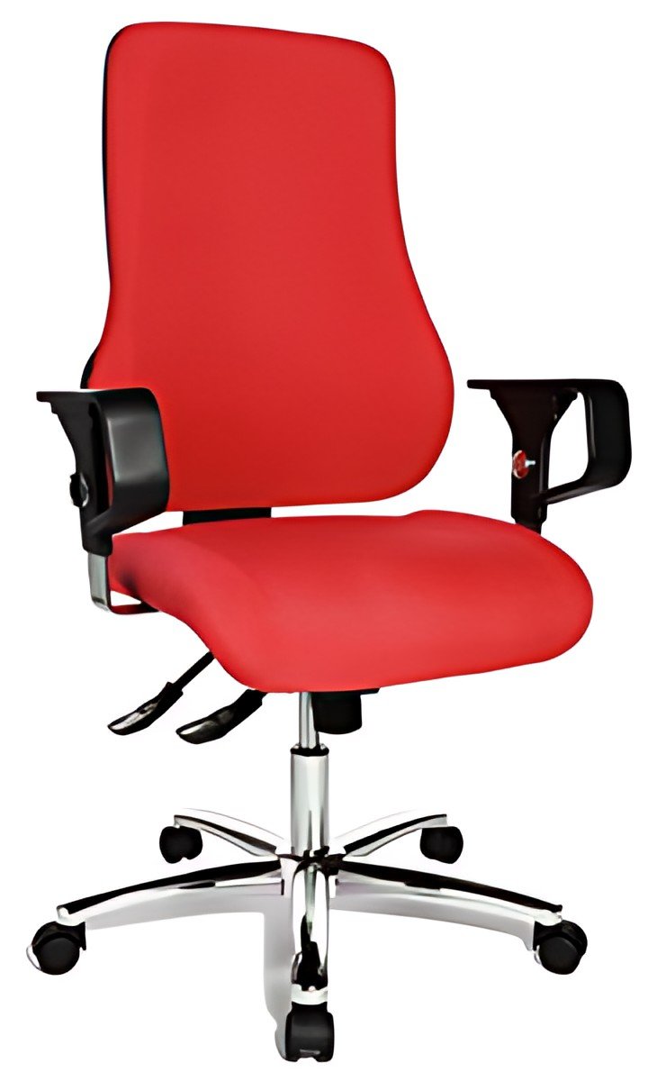Topstar Fauteuil de bureau "Sitness 55", rouge-ferrari