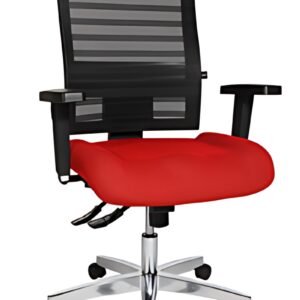 Topstar Fauteuil de bureau "P 91 NET", rouge