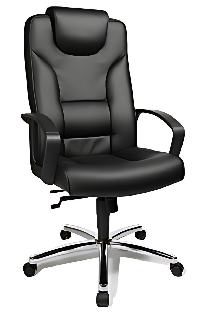 Topstar Fauteuil de direction "Comfort Point 50",chrome/noir