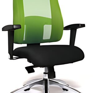 Topstar Fauteuil de bureau "Lady Sitness Deluxe", noir/vert