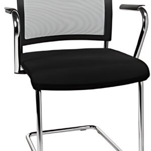 Topstar Chaise de bureau "filet Visit 20", noir