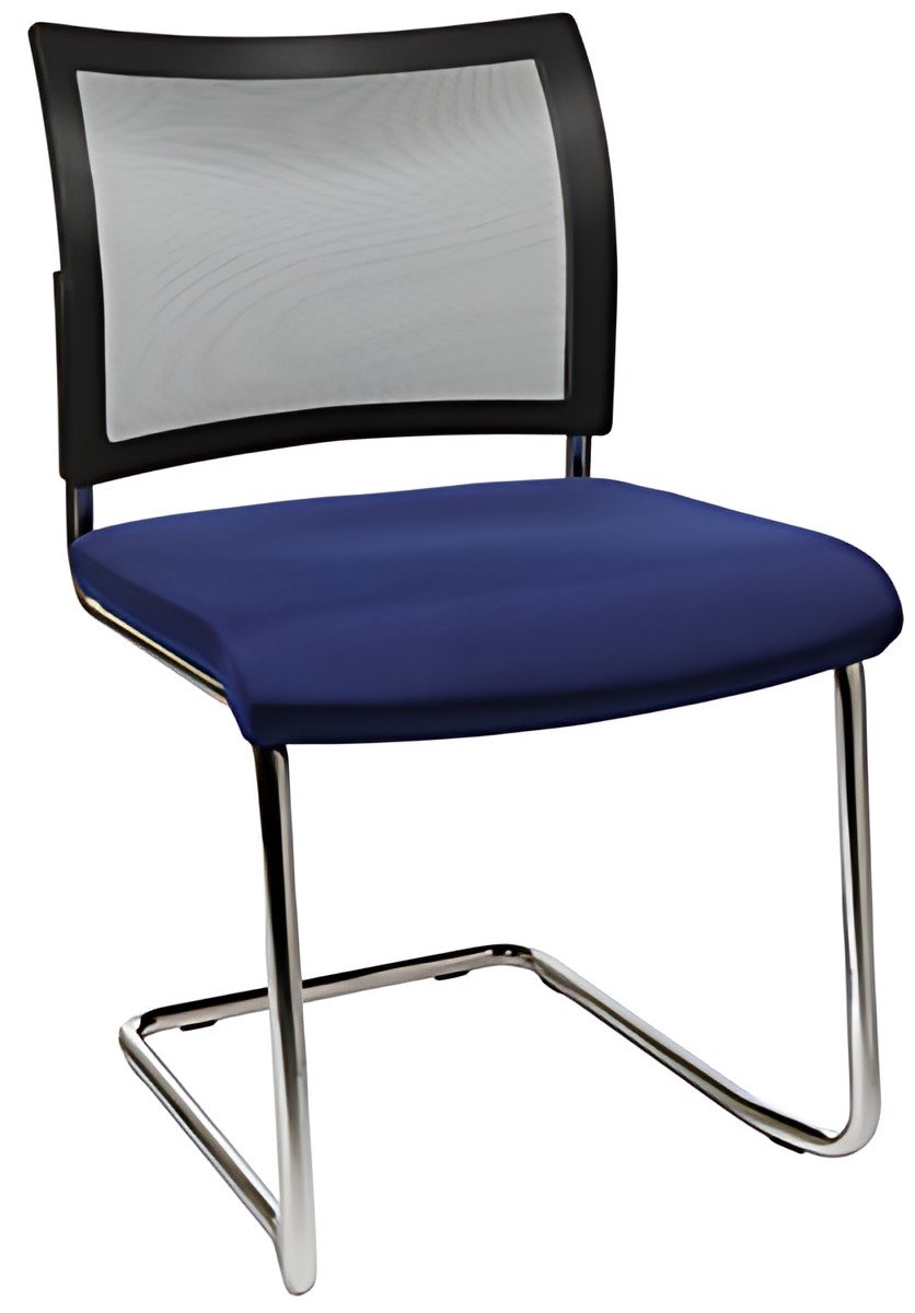 Topstar Chaise de bureau "filet Visit 20", bleu