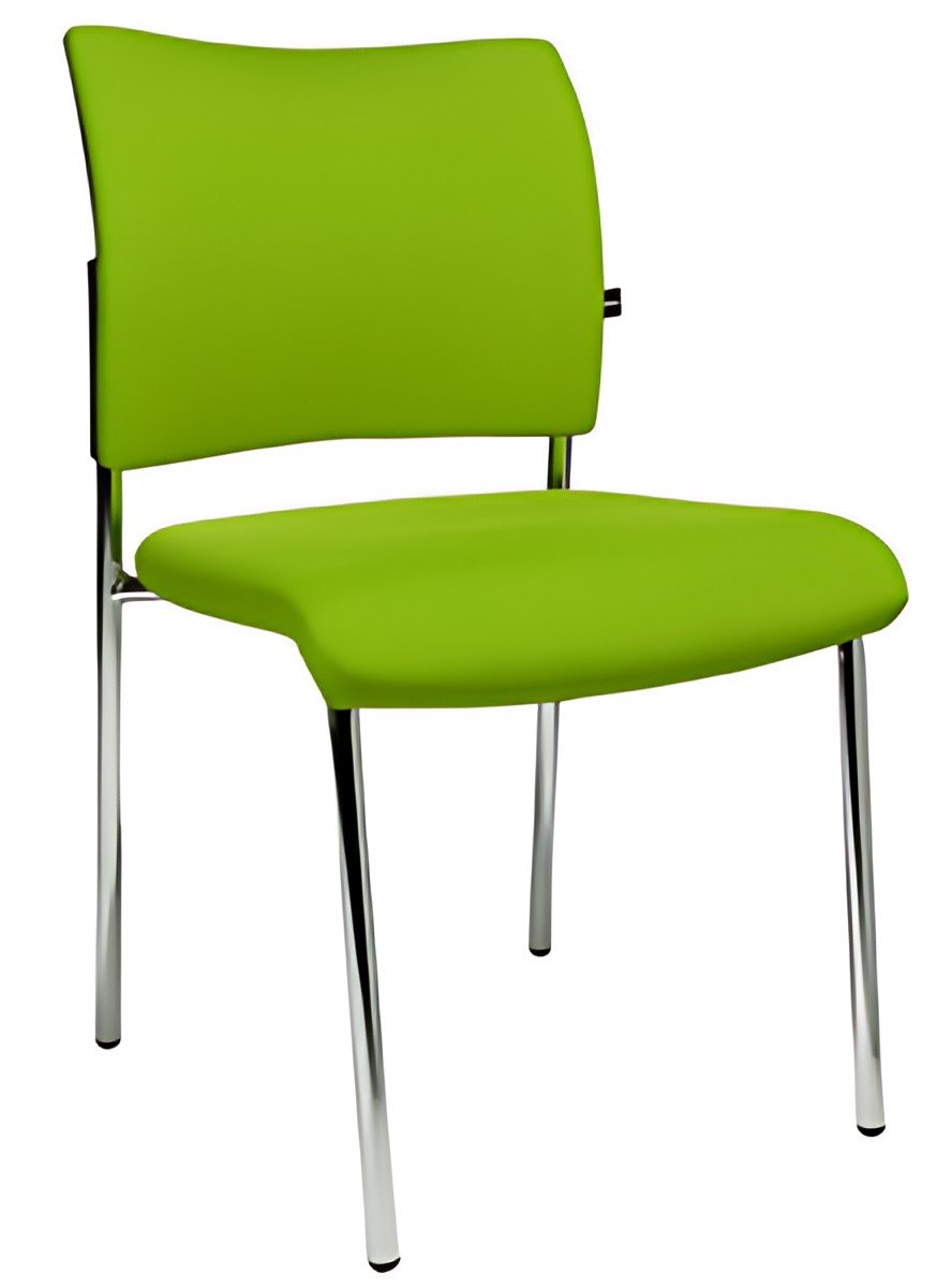 Topstar Chaise visiteur "Visit 10 rembourré", vert pomme