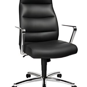 Topstar Fauteuil de direction "Chairman 70", cuir, noir