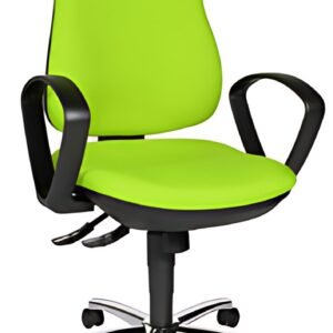 Topstar Fauteuil de bureau "Synchro Steel", vert pomme