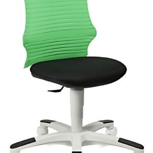 Topstar Chaise de bureau enfant "S'neaker", noir/vert