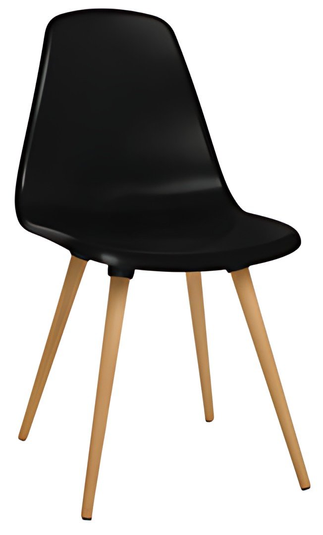 Topstar Chaise visiteur "T 2020", noir / hêtre