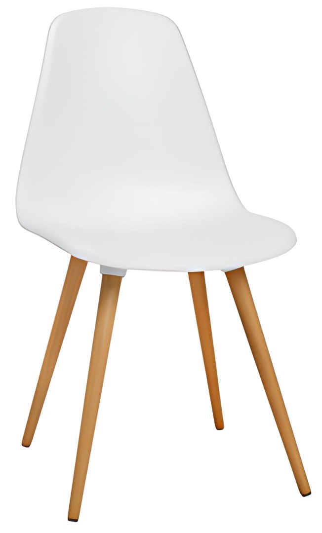 Topstar Chaise visiteur "T 2020", blanc / hêtre