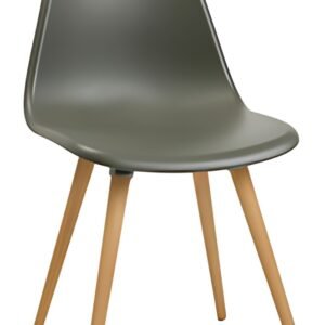 Topstar Chaise visiteur "T 2020", gris foncé / hêtre