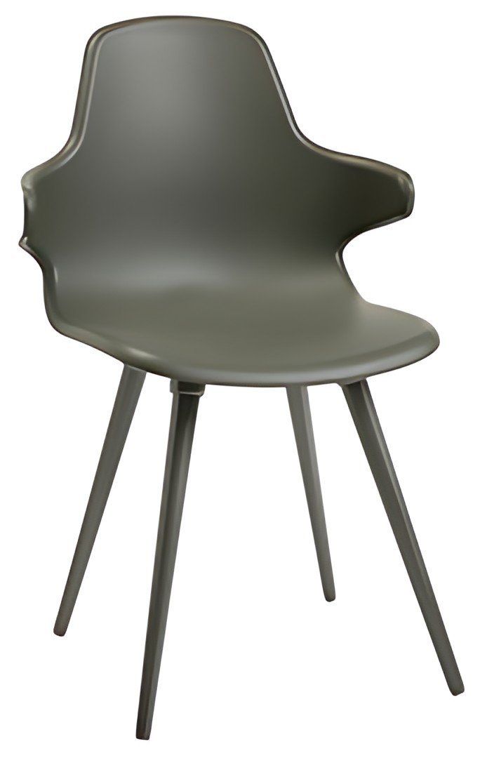 Topstar Chaise visiteur "T 2020", gris foncé