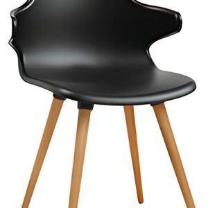 Topstar Chaise visiteur "T 2020", noir / hêtre