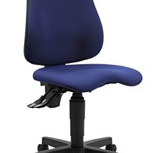Topstar Chaise de bureau pivotante "Ortho Point", bleu