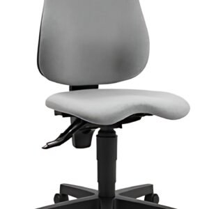 Topstar Chaise de bureau pivotante "Ortho Point", gris clair