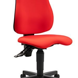 Topstar Chaise de bureau pivotante "Ortho Point", rouge
