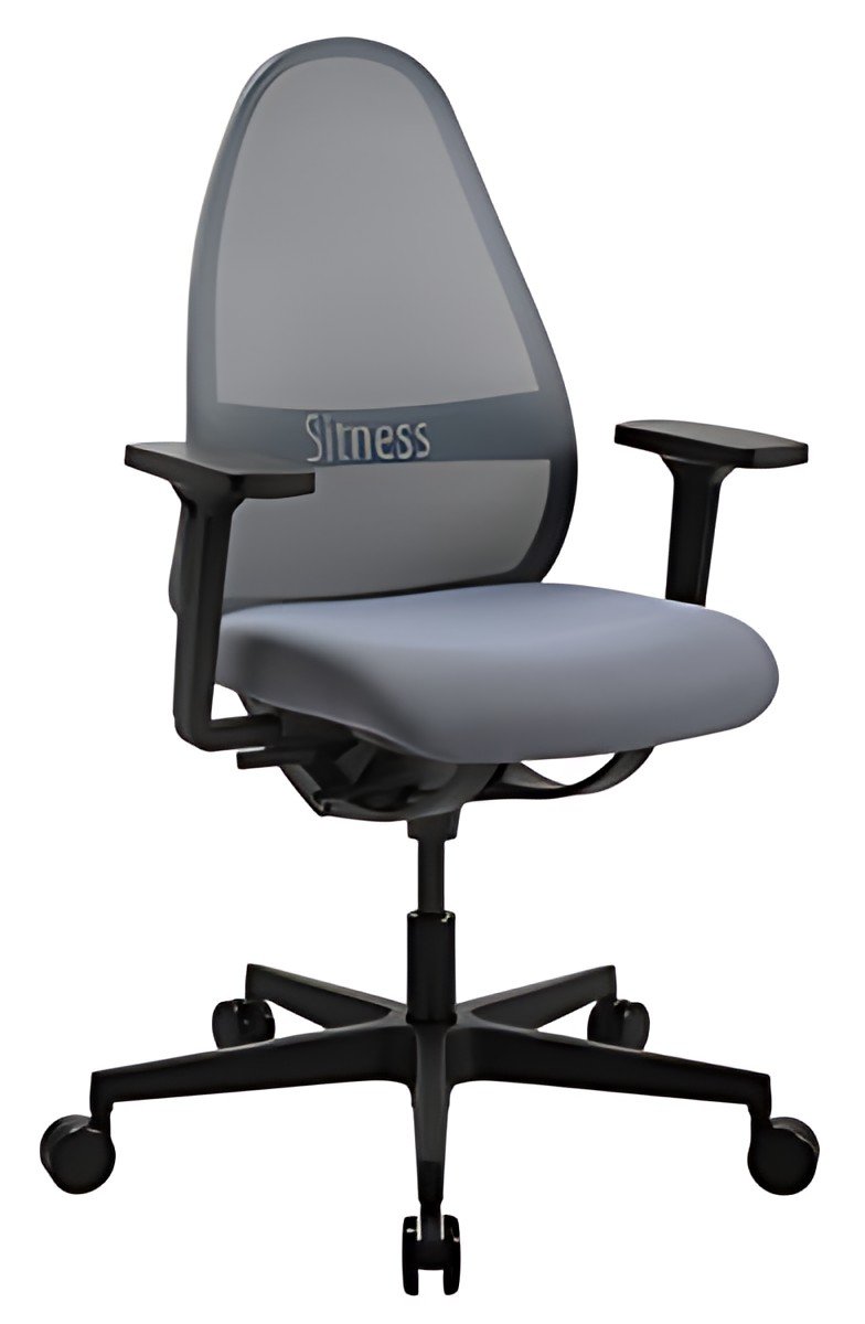 Topstar Chaise de bureau pivotante "Soft Sitness Art", gris