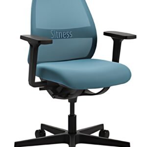 Topstar Chaise de bureau pivotante "Soft Sitness Art", bleu