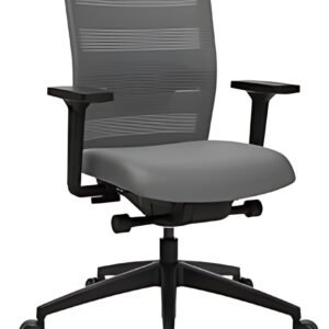 Topstar Chaise de bureau pivotante "Sitness Airwork", gris