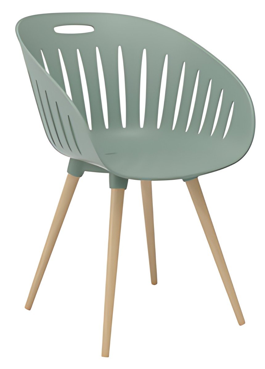Topstar Chaise d'extérieur "T2023", set de 2, olive