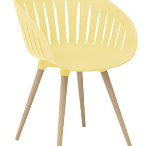 Topstar Chaise d'extérieur "T2023", set de 2, jaune