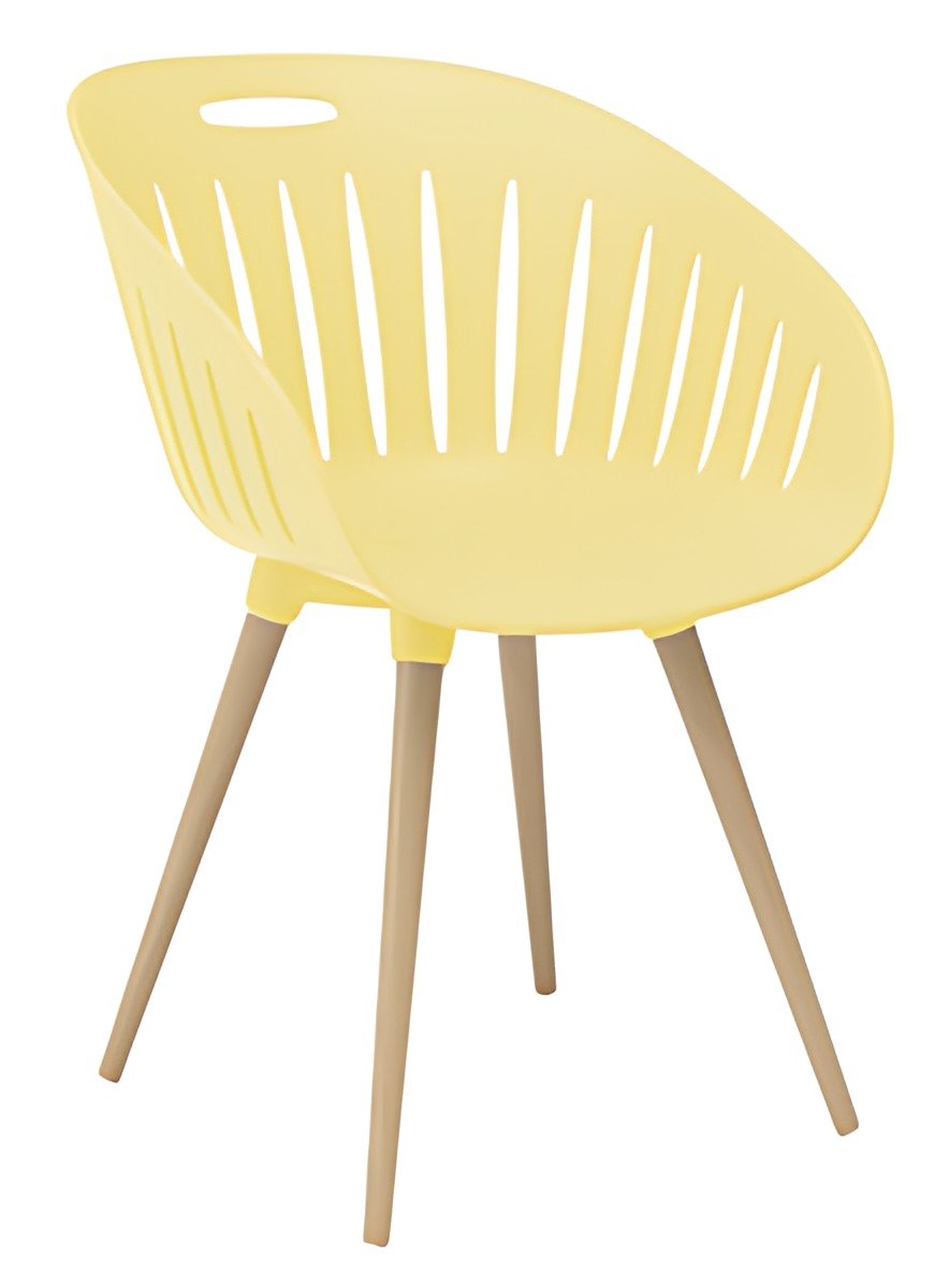 Topstar Chaise d'extérieur "T2023", set de 2, jaune