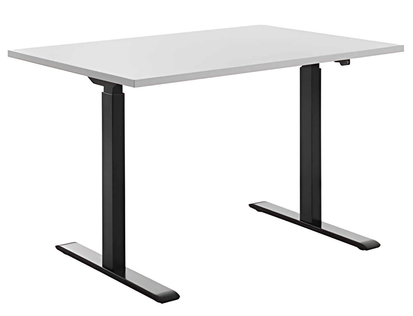 Topstar Bureau réglable en hauteur, (L)1.600 mm, noir/gris