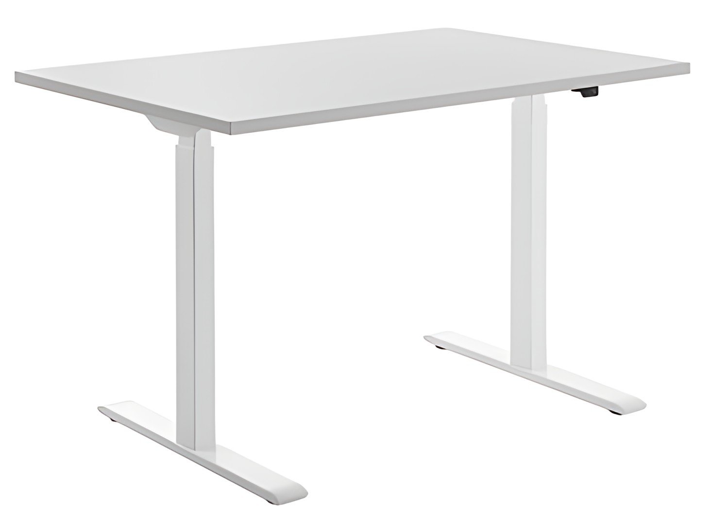 Topstar Bureau réglable en hauteur, (L)1.200 mm, blanc/gris