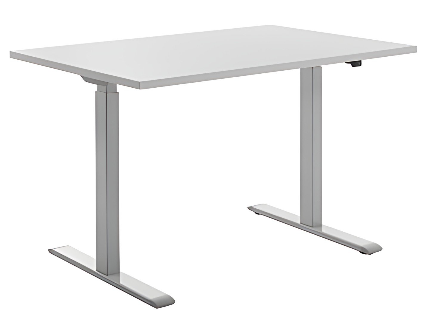 Topstar Bureau réglable en hauteur, (L)1.200 mm, gris/gris