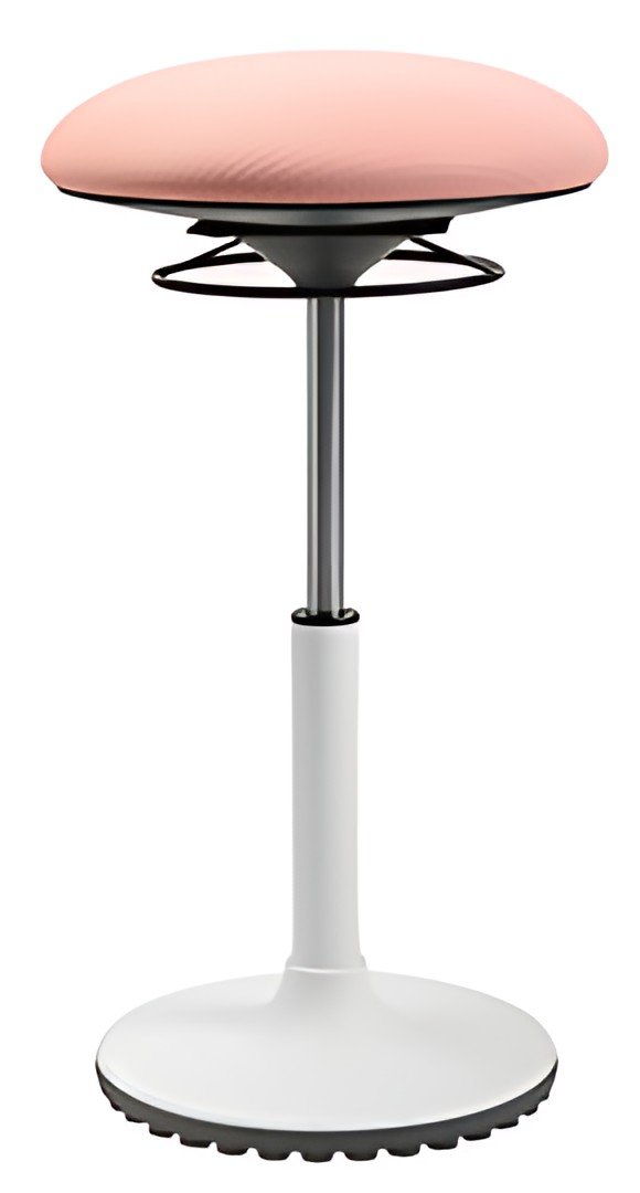 Topstar Tabouret "BBT Coach", blanc/rosé