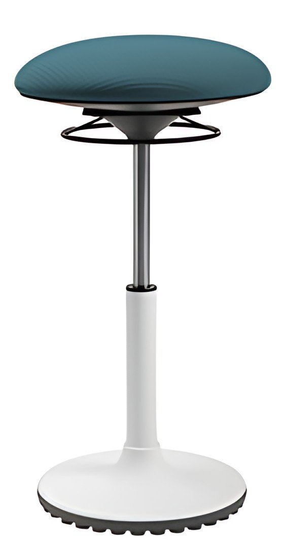 Topstar Tabouret "BBT Coach", blanc/pétrole