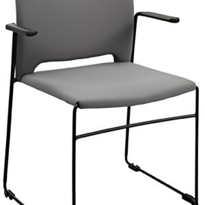 Topstar Chaise visiteur "Visit Lite", rembourré, gris
