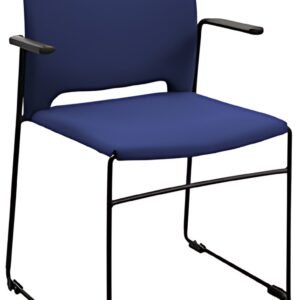 Topstar Chaise visiteur "Visit Lite", rembourré, bleu