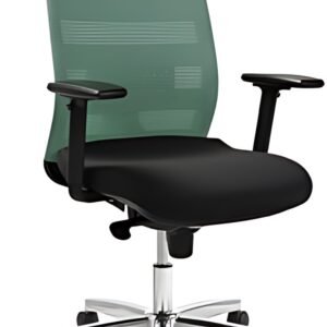 Topstar Fauteuil de bureau "Airpoint II", noir / vert menthe