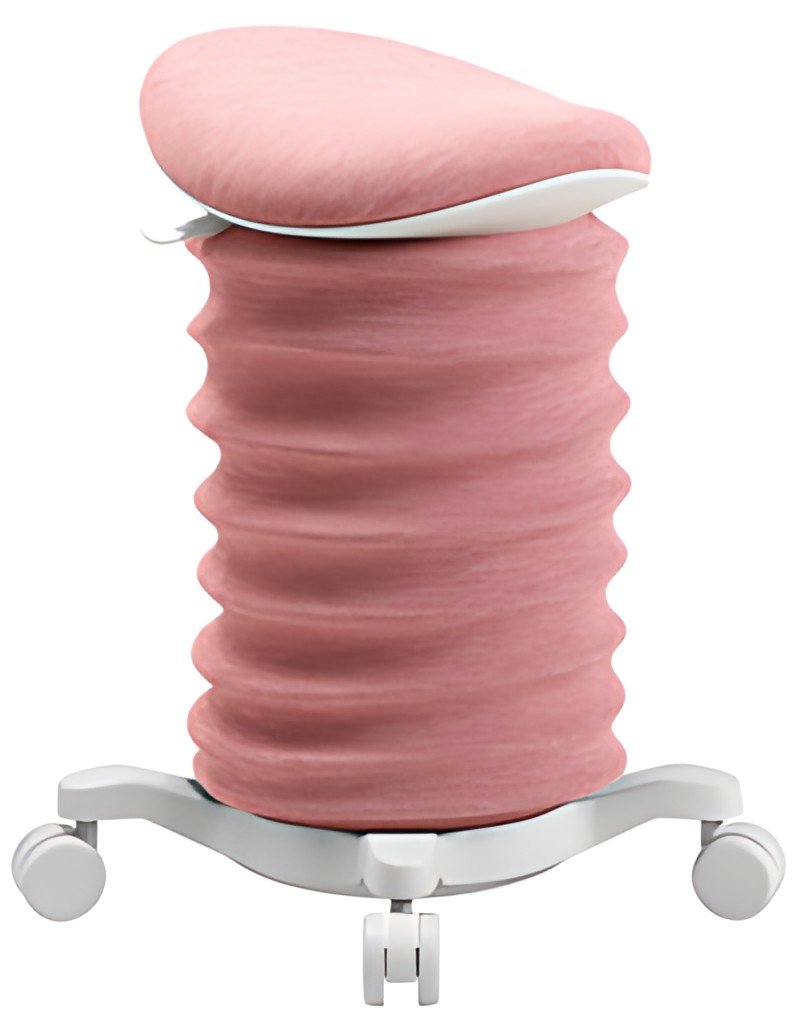 Topstar Tabouret "Sitness 4D Move", blanc papyrus / rosé