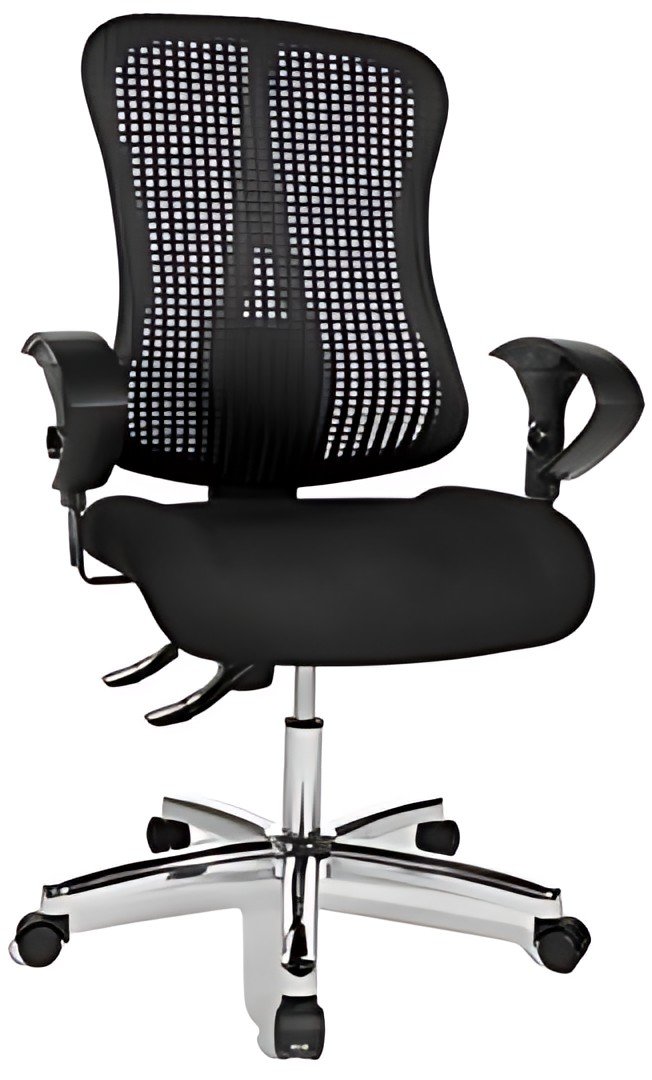 Topstar Chaise de bureau pivotante "Sitness 90", noir,