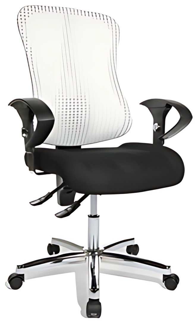 Topstar Chaise de bureau pivotante "Sitness 90", blanc,