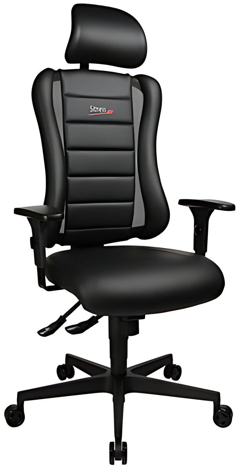 Topstar Fauteuil de bureau "Sitness RS", noir / noir