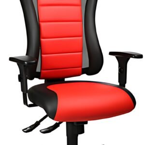 Topstar Fauteuil de bureau "Sitness RS", noir / rouge